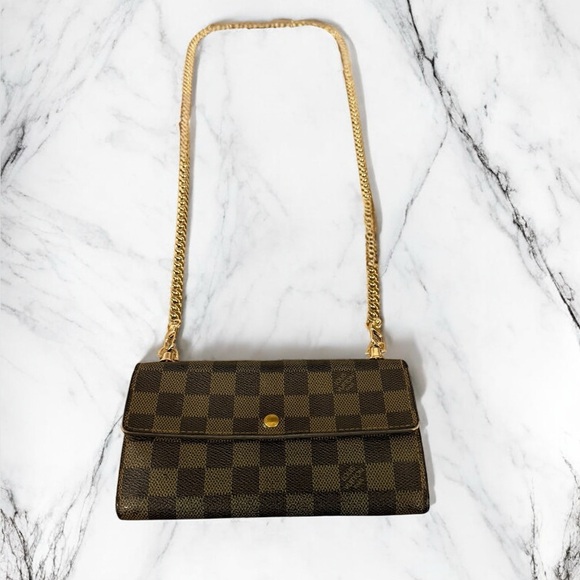 Louis Vuitton Handbags - SOLD ELSEWHERE Authentic Louis Vuitton Vintage Sarah Damier Ebene Wallet